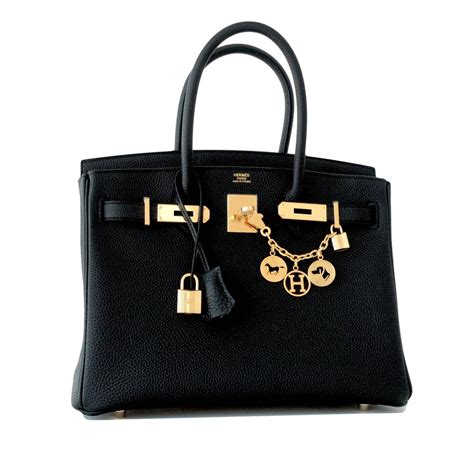 hermes black 30cm birkin|Hermes Birkin 30 gold togo.